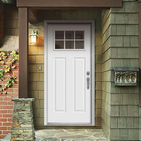 house metal door|exterior steel doors home depot.